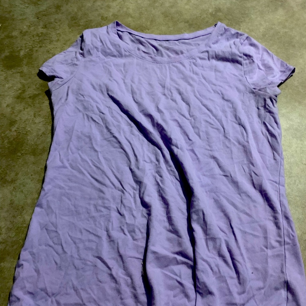 XL purple shirt